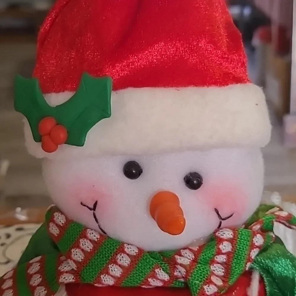 Snowman Holiday Container - Picture 2 of 6